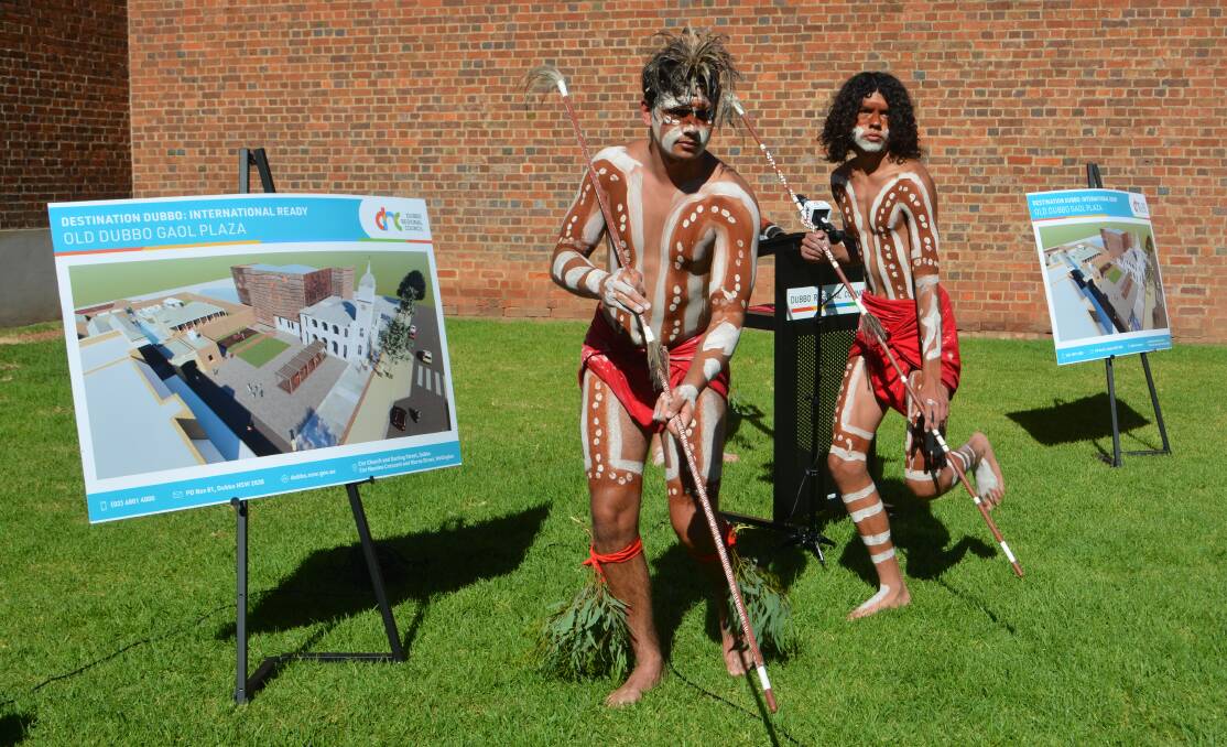 SEARCH BEGINS: The competition was launched on Thursday with Indigenous dancers and Lewis Burns playing the didgeridoo. Photo: ORLANDER RUMING