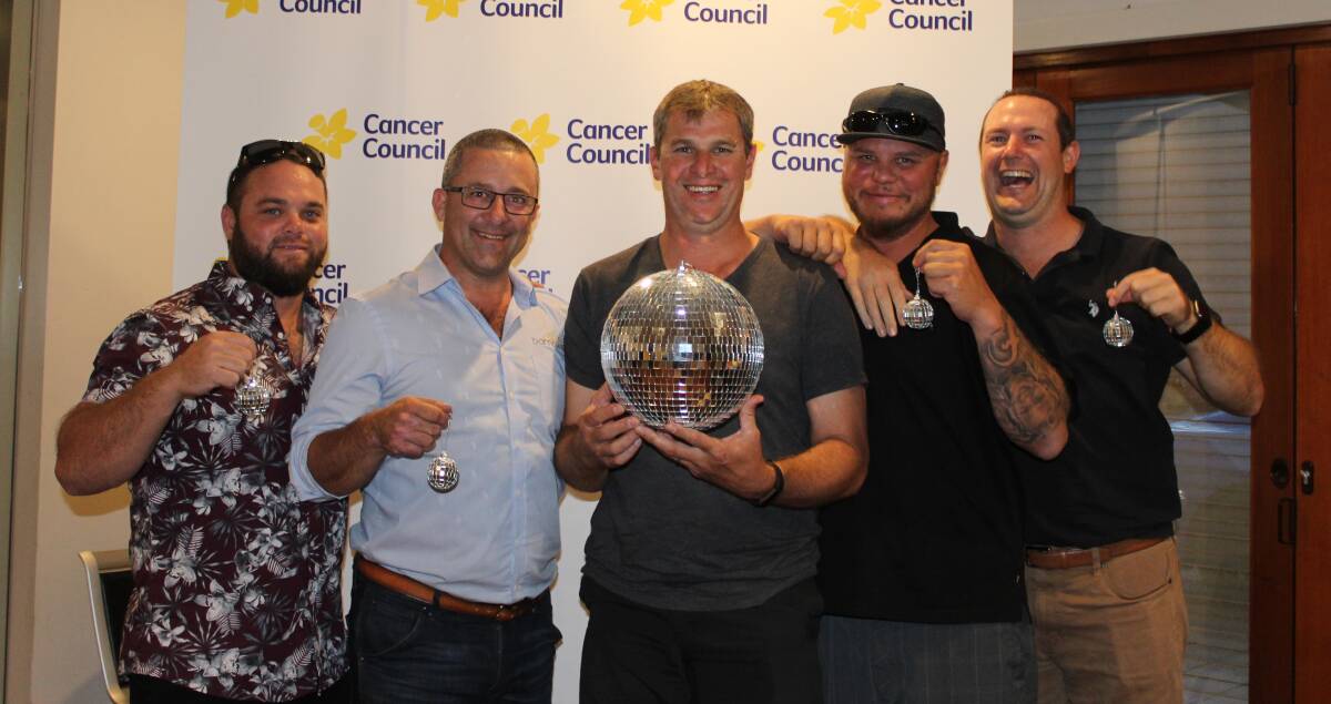 DANCING WITH OUR STARS: Eleven "dance dads" from Dubbo are about to show their children how it's done, all in the name of charity. Photo: CONTRIBUTED