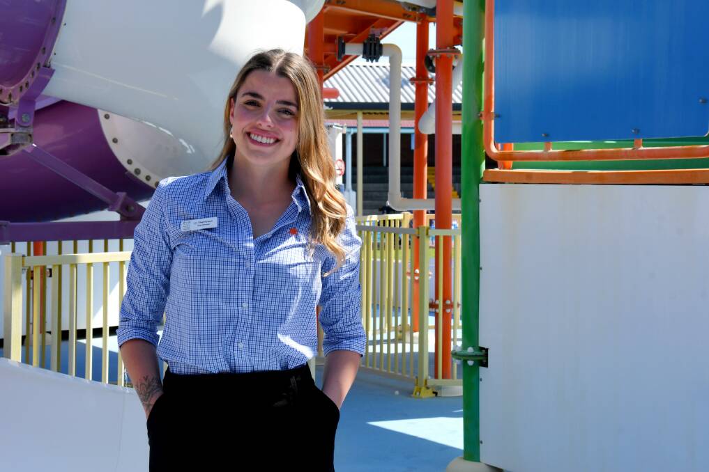 Liv Stephenson has been appointed as the Dubbo Aquatic Leisure Centres area manager. Picture by Orlander Ruming