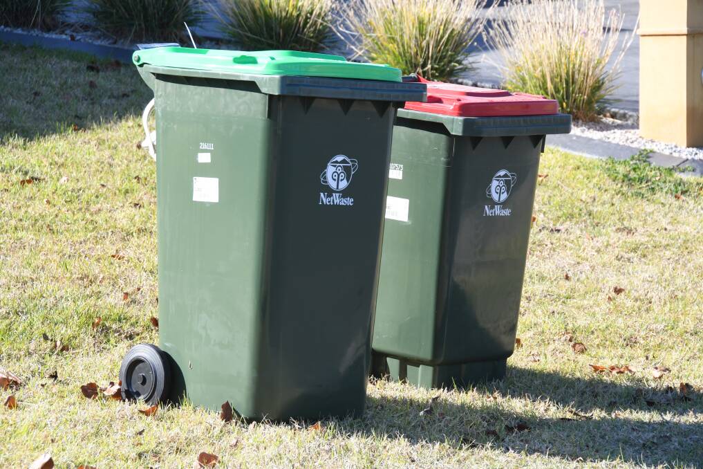 GEURIE RESIDENTS UNHAPPY: The new bins were rolled out in July but mayor Ben Shields says the biggest feedback on them will come in the summer. Photo: ORLANDER RUMING