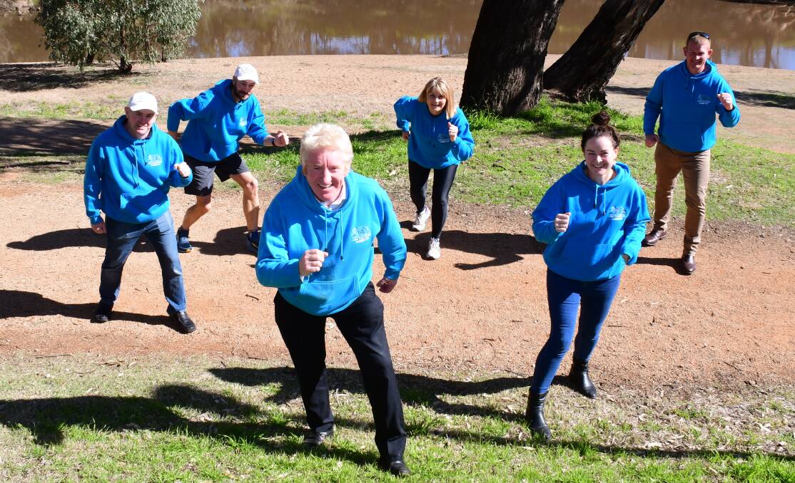 READY TO RUN: The Dubbo Stampede committee will all be able to take part in this year's virtual event. Photo: AMY McINTYRE