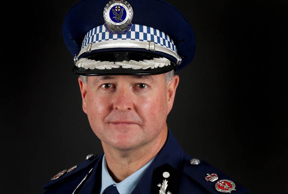 GONE: Deputy Commissioner Mick Willing, who oversaw policing in regional NSW, has left the force.
