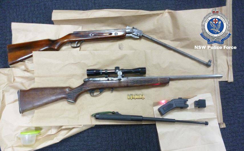 The items seized. Photo: Orana Mid-West Police District / Facebook