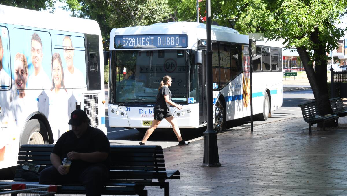 Dubbo buses are supposed to trial contactless payments early this year. Picture by Amy McIntyre.