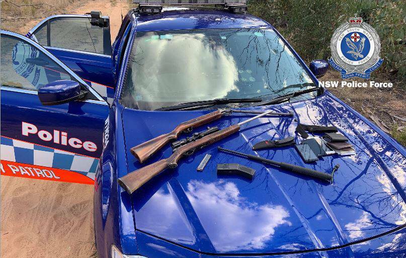 The items seized. Photo: Orana Mid-West Police District / Facebook