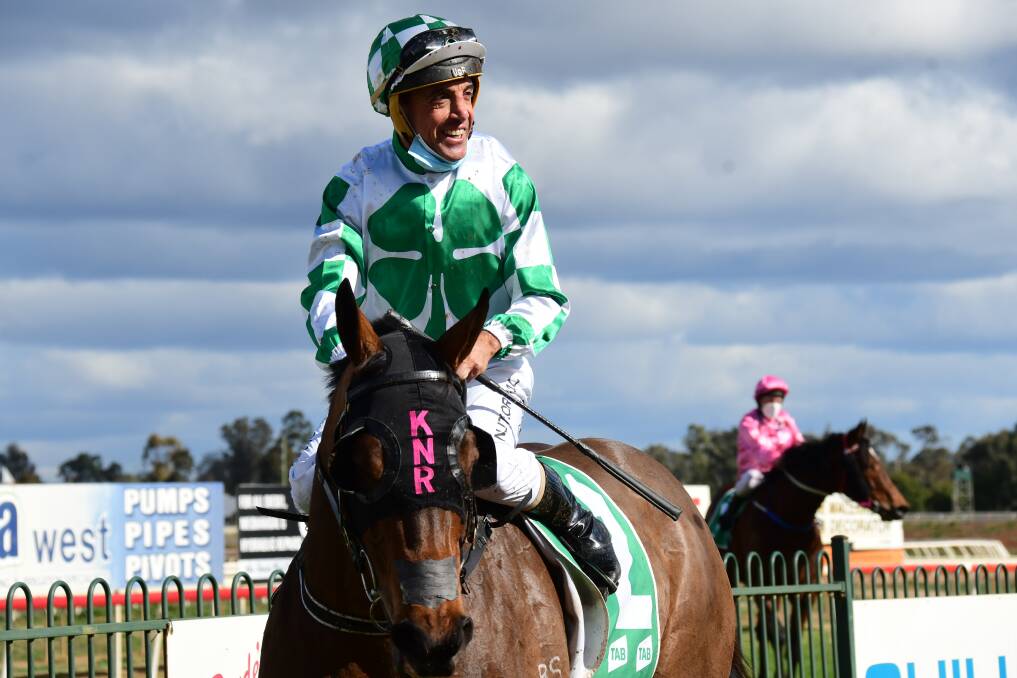 SUPER RESULT: Super Chance won at Dubbo Turf Club on Friday. Photos: AMY McINTYRE