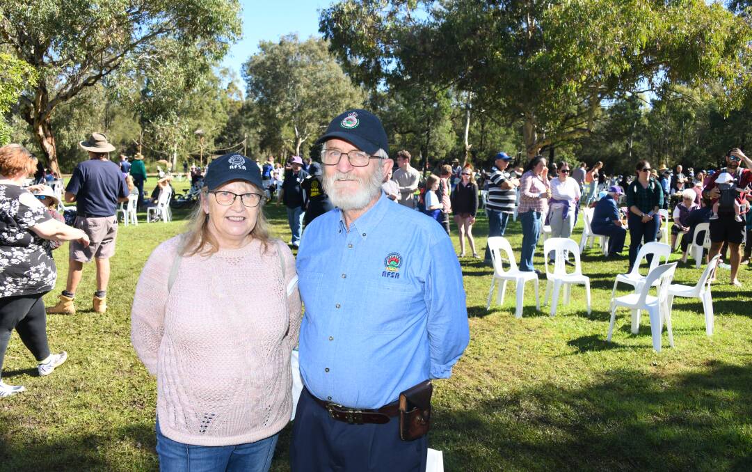 LIFETIME RFS VOLUNTEERS. Dubbo couple, Lyn and Barry Whalan, volunteered over 50 years of their lives together. PICTURE: AMY MCINTYRE