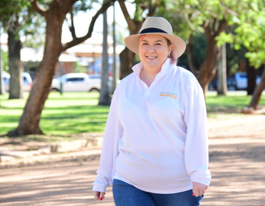 STAY VIGILANT: Carrie-Ann Beggs hopes sharing her story will encourage others to have their skin checked for melanoma. Photo: AMY McINTYRE