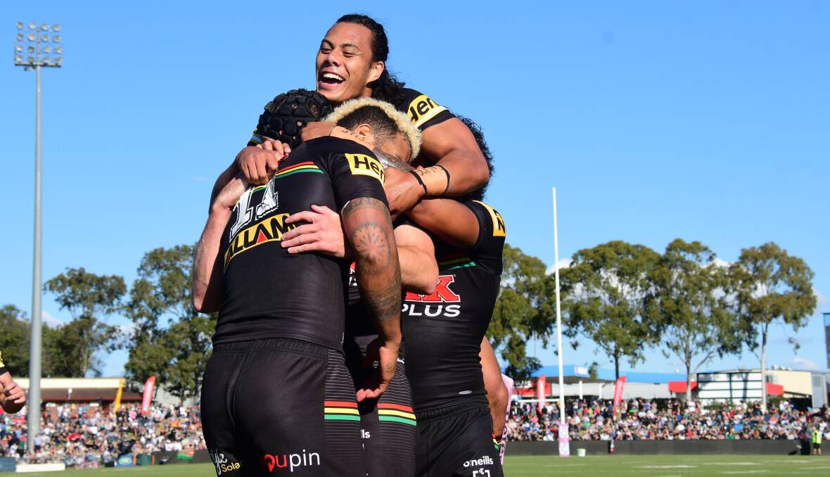 Gallery: SOUTH SYDNEY RABBITOHS v PENRITH PANTHERS. Photo: AMY McINTYRE