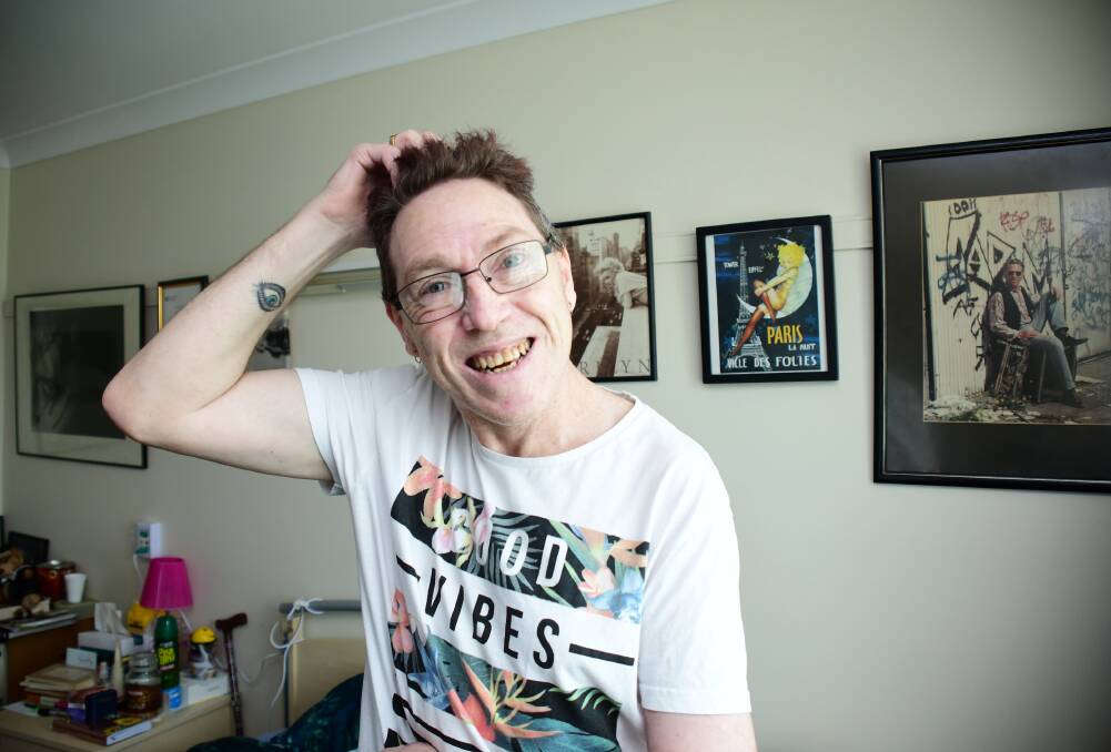 FUNDRAISING: Scott Denis is set to shave his hair for a cause he believes in. Photo: AMY McINTYRE. 