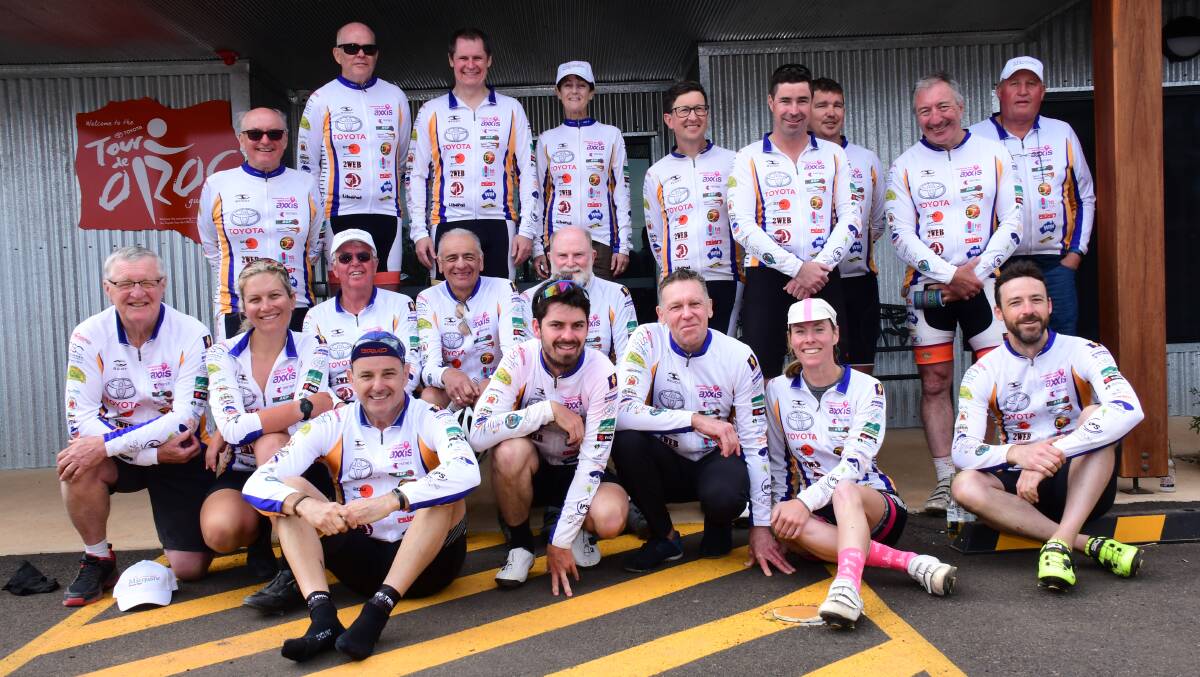 2019 Toyota Tour de OROC cyclists back in Dubbo. Photo: AMY MCINTYRE