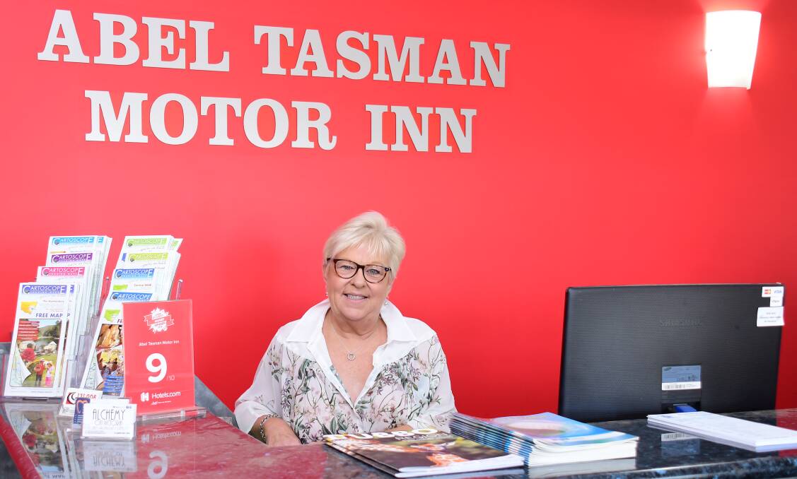 NO VACANCY: Abel Tasman Motor Inn manager Tracey Conroy says they're fully booked this weekend thanks to the influx of golfers competing in the Women's NSW Open. Photo: AMY MCINTYRE