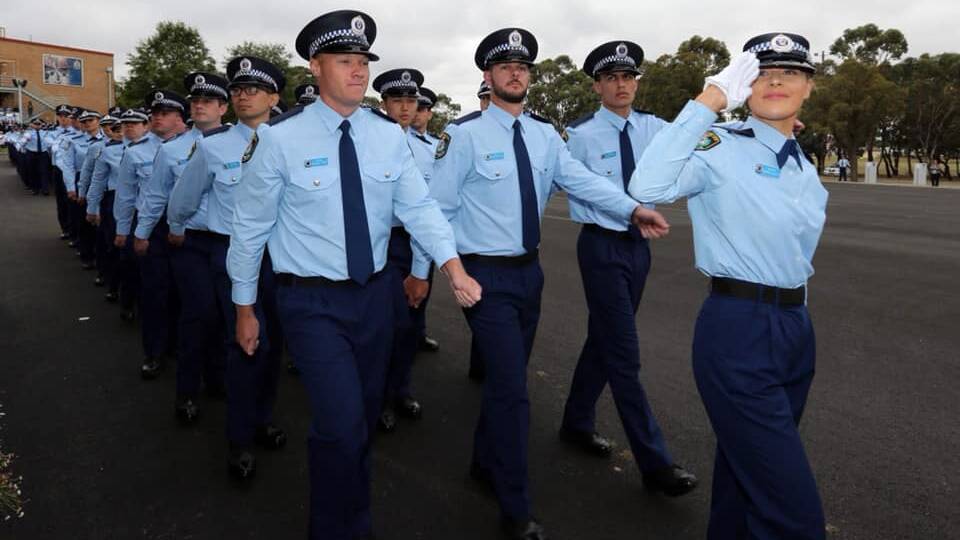ON THE JOB: 201 new police officers will start work on Monday, February 25 with four of them to start work in police districts in the Central West. Photo: NSW POLICE