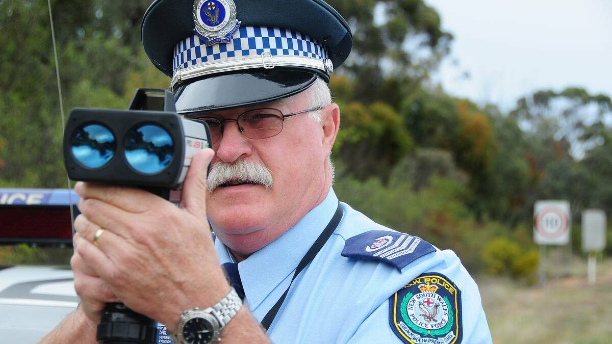 GO SLOW: NSW Police Traffic and Highway Patrol Command officers caught two motorists travelling well above the speed limit in an operation at Cobar. Photo: FILE