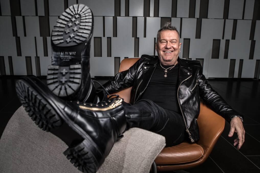 RED HOT? SURE IS: Australian rock 'n' roll legend Jimmy Barnes is the man to thank for the Red Hot Summer Tour coming to town. Photo: JASON SOUTH