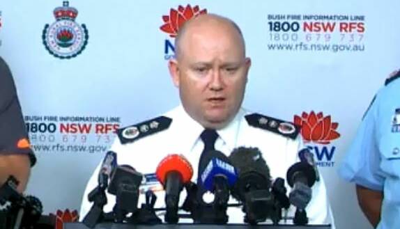 BE ALERT: NSW Rural Fire Service Commissioner Shane Fitzsimmons says wind changes on Tuesday afternoon are creating additional threats for people living near fires.