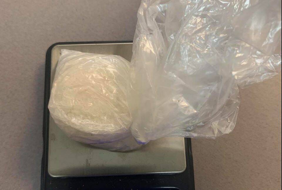 POLICE BLITZ: A motorist from Cobar tested positive to meth and police will allege they found drugs and ammunition found in his car. Photo: NSW POLICE