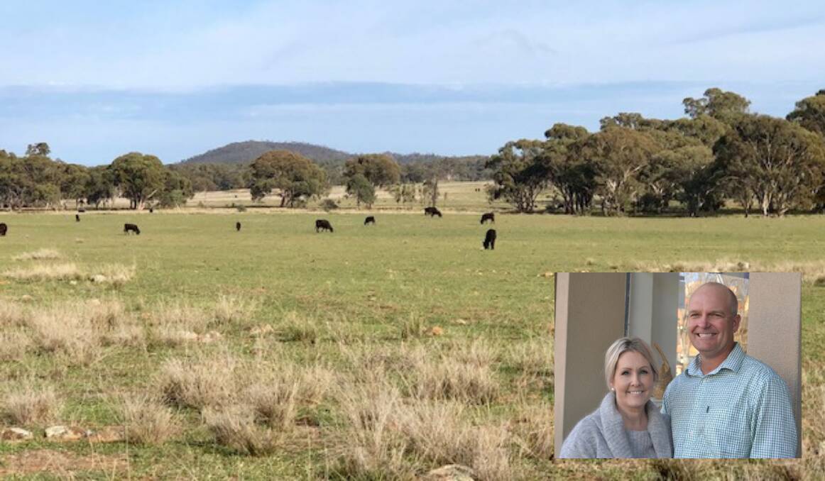SPRING RAIN: Good rains in September and October have eased the feeding burden for graziers Kristen and Mat Smith at their Dubbo property. Photo: KRISTEN SMITH 101618dubbo2