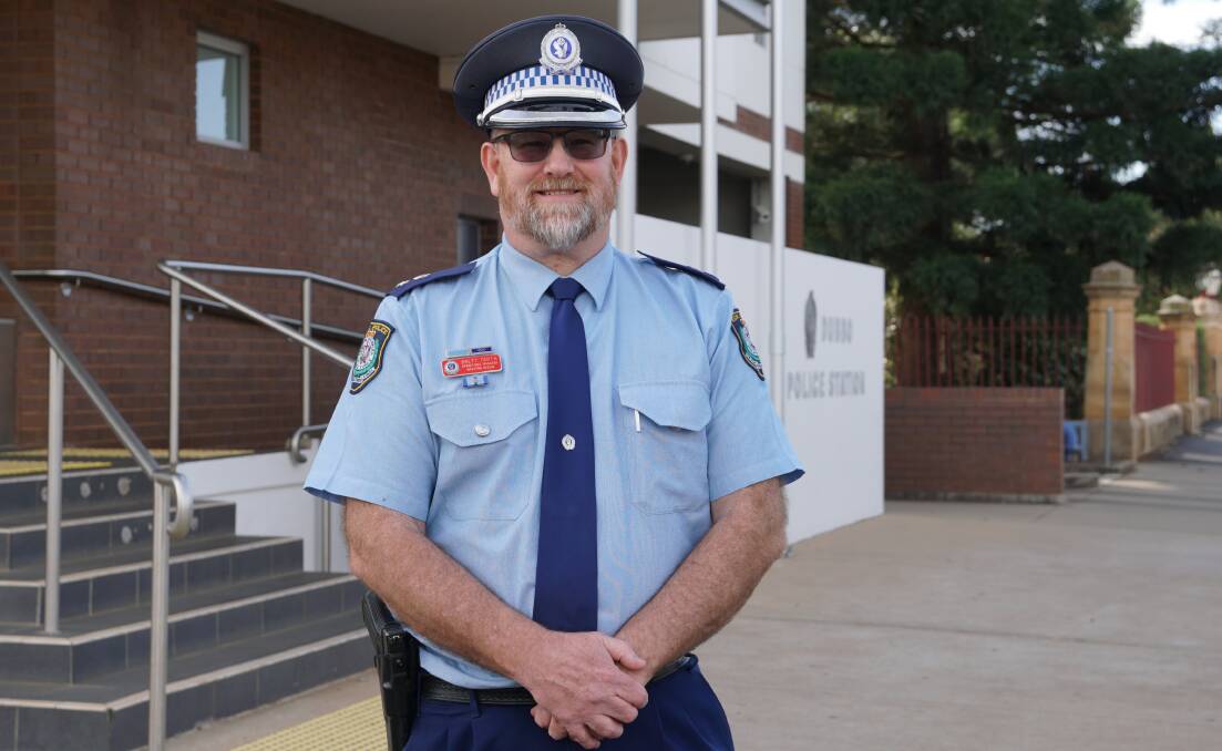 CRIME PREVENTION: Target hardening your home or business can help reduce the chance of a break and enter Dubbo Police Station Acting Superintendent Brett Smith. Photo: NSW POLICE