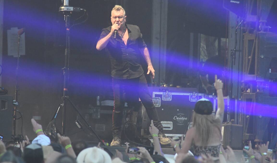RED HOT? SURE IS: Australian rock 'n' roll legend Jimmy Barnes is the man to thank for the Red Hot Summer Tour coming to town. Photo: JUDE KEOGH