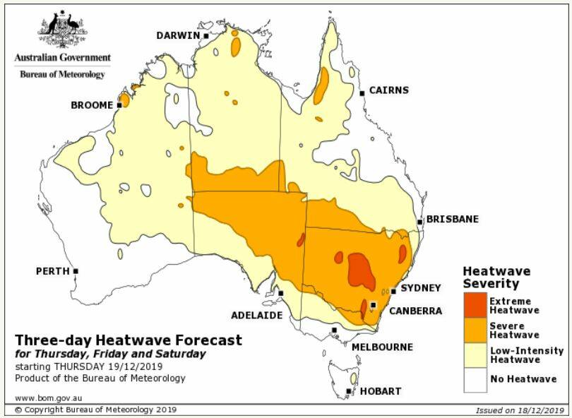 Heatwave conditions will have a significant impact on health