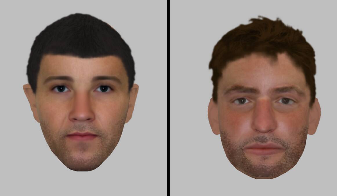 LOOK FAMILIAR?: NSW Police have release images of two men wanted for questioning in relation to firearm theft from rural property near Bourke. Image: NSW POLICE