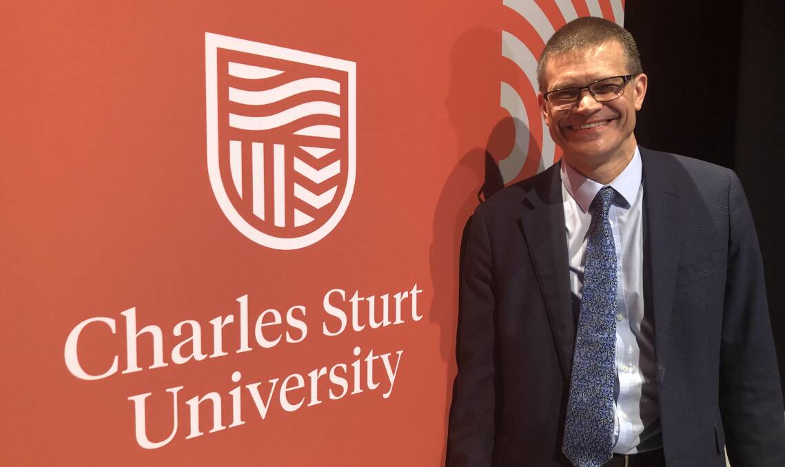 UNI GUIDE: Charles Sturt University vice chancellor Professor Andrew Vann says the latest Good Universities Guide results were a fantastic validation of CSU's hard work. Photo: FILE