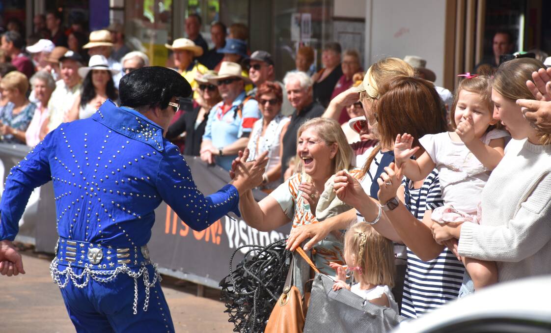 POPULAR: Scenes from the 2020 Parkes Elvis Festival in January.