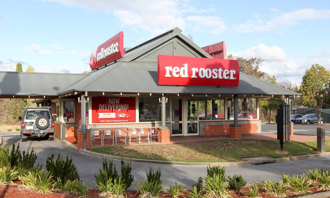 EASE OF ACCESS: Fast food restaurants like Wodonga's Red Rooster prove a popular choice for younger people.