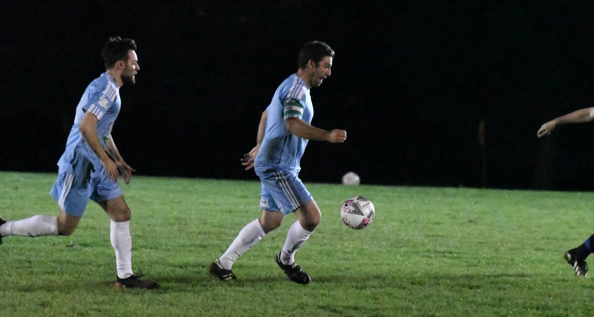 ANOTHER ONE: Waratahs FC took out Orana Spurs 3-1 on the back of a second-half shutout. Photos: JUDE KEOGH