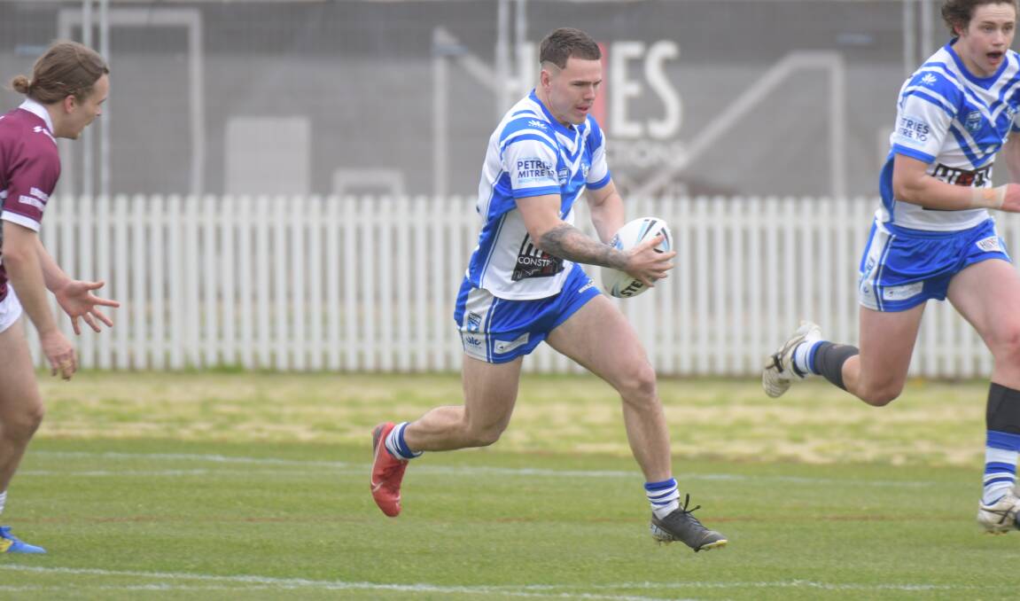 MARQUEE MAN: St Pat's fullback Ash Cosgrove scored the match-sealing try against Wellington in the Maas Group Western 18s Youth League. Photo: CARLA FREEDMAN
