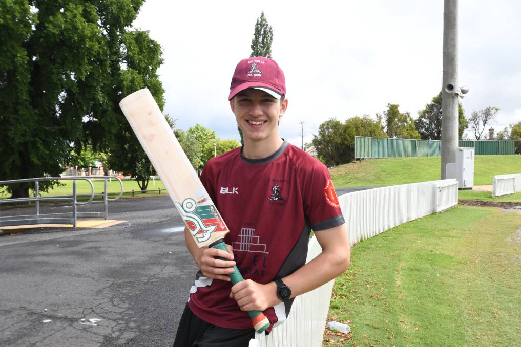 GO GET 'EM: Cavaliers' all-rounder Thomas Blowes will play for the South West representative side for the second year in-a-row. Photo: CARLA FREEDMAN