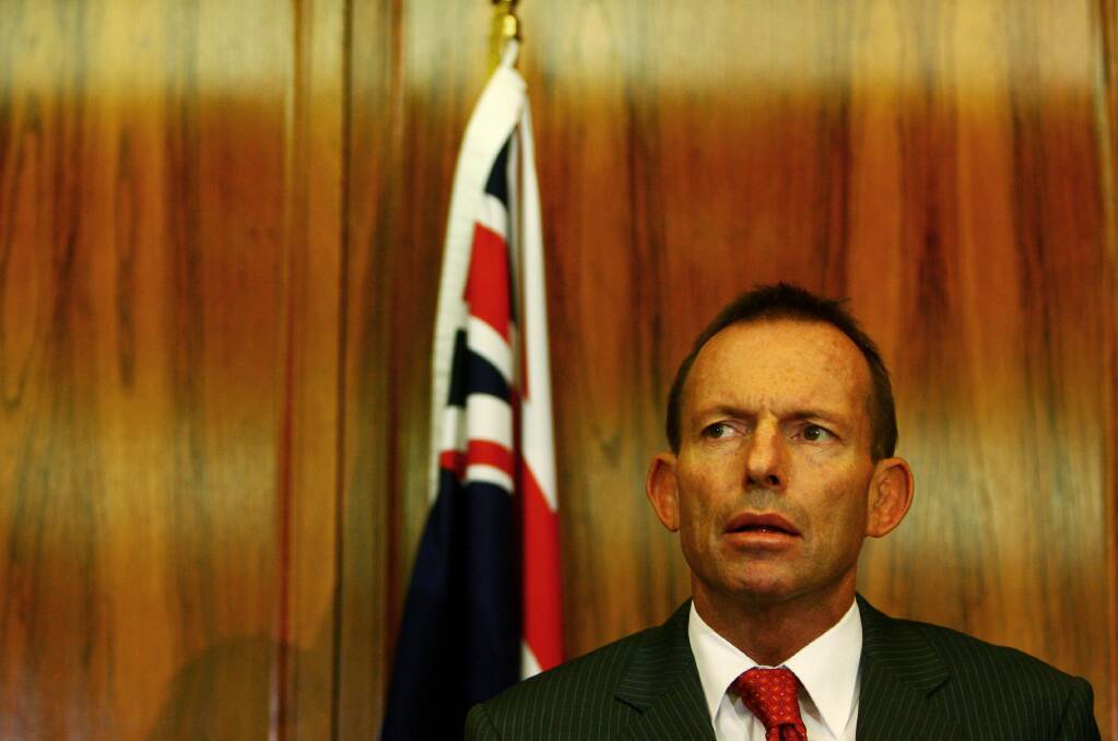 Opposition Leader Tony Abbott. Photo provided