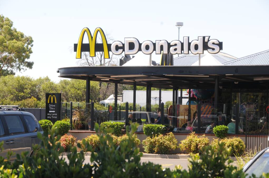 McDonald's Australia has lodged an application to open 24 hours a day at its Cobra Street restaurant.                         Photo: AMY MCINTYRE
