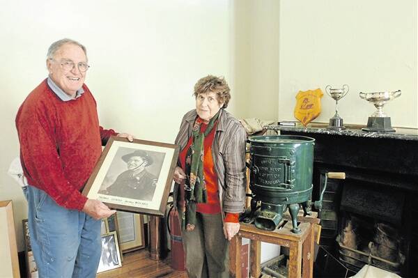 FAIRBRIDGE MEMORIES: Des Sullivan and Marie Hammond both lived in Molong while children were residing at Fairbridge. They are looking forward to creating The Fairbridge Story exhibition.