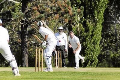 LAST DELIVERY: Ray Doolan, pictured bowling, will not play in the Orange District Cricket Association competition in 2010-11 as he is moving away.