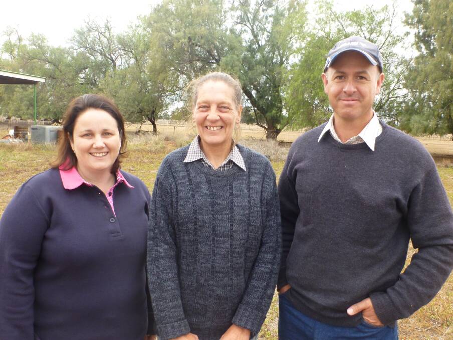 New appointments at the Trangie Agricultural Research Centre are Trudie Atkinson, Leigh Jenkins and Greg Brooke. 	Photo contributed