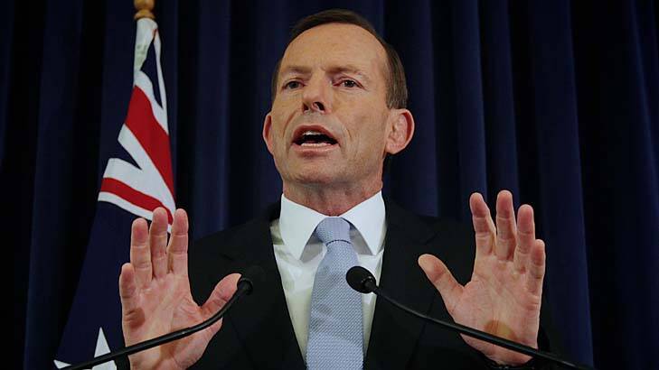"Every day I'm talking to the people of Australia about what we in the Coalition can do to improve their lives" ... Opposition Leader Tony Abbott.