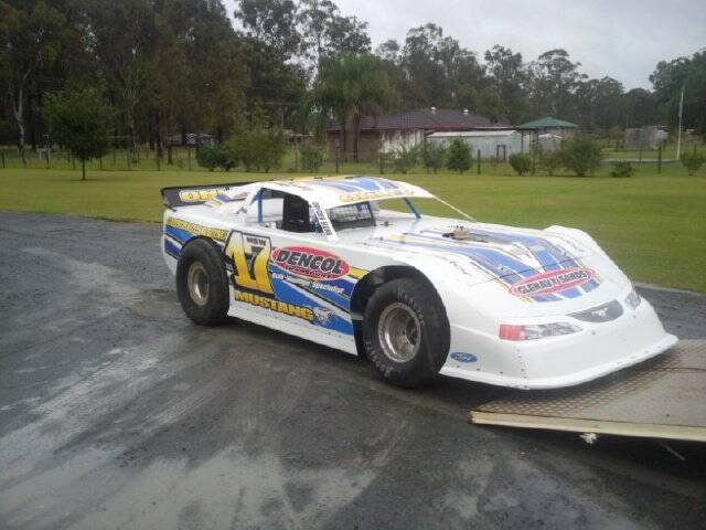 One of the cars getting ready for the National Super Sedan Series this weekend 
.	Photo contributed