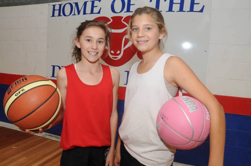 Basketballers Claudia Morrison and Rebekah Dallinger will represent NSW later this month. 			       Photo: JOSH HEARD