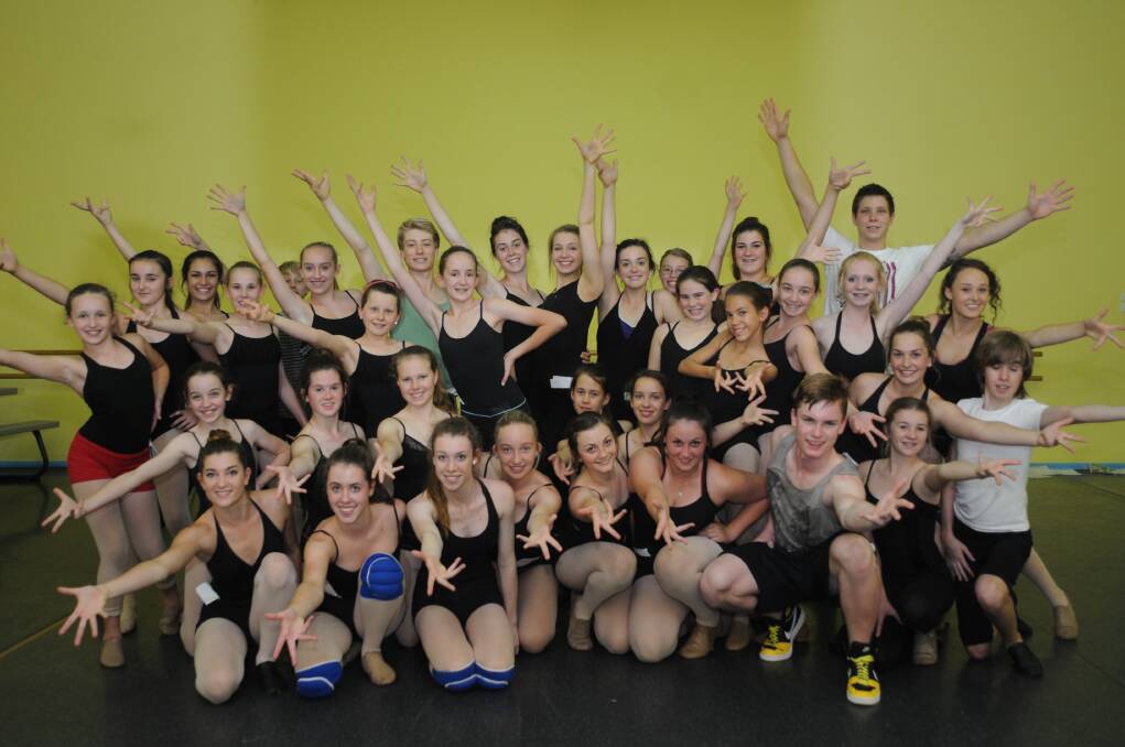 Dubbo Ballet Studio students are gearing up to perform Honk! Jr and Fame Jr on December 8. 
Photo: AMY MCINTYRE