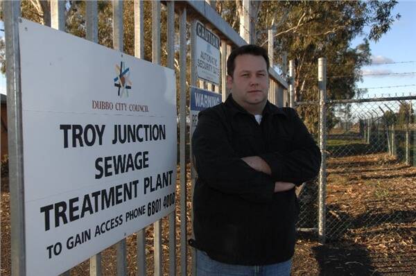 Flustered feathers: Councillor Ben Shields is unhappy about a recommendation to fund a bird wading area and bird hide at Troy Junction Sewage Treatment Plant to the tune of $750,000. Dubbo mayor Greg Matthews has indicated he will support $500,000 for the bird wading area, but not the extra thousands for the bird viewing area.