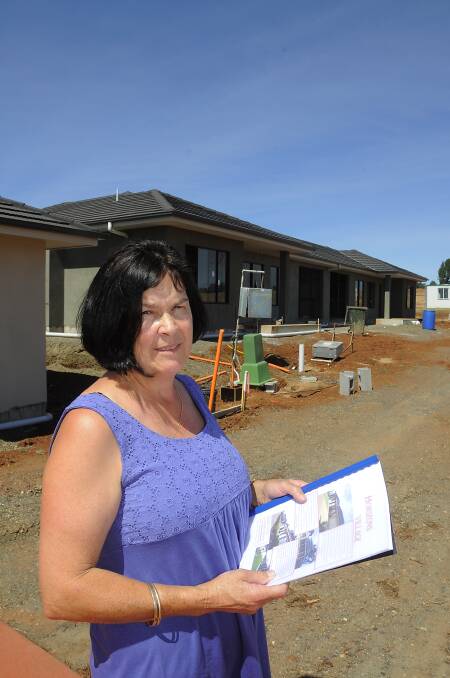 Horizons Village manager Sandra Jelbart at the $2.6 million fourth stage of the over-55s housing complex in Minore Road. It was the development with the second-highest value approved in 2012. 					      Photo: BELINDA SOOLE