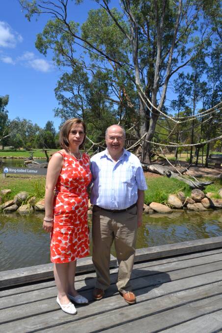 Lebanese ambassador for Australia and New Zealand Jean Daniel with his wife MireillePhoto: Anthony Cini