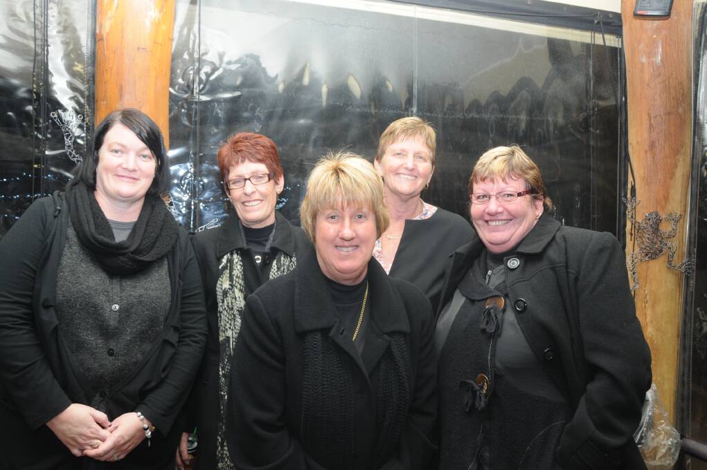 Megan Low, Kerrie Willner, Sue Towers, Denise McGuire and Wendy May