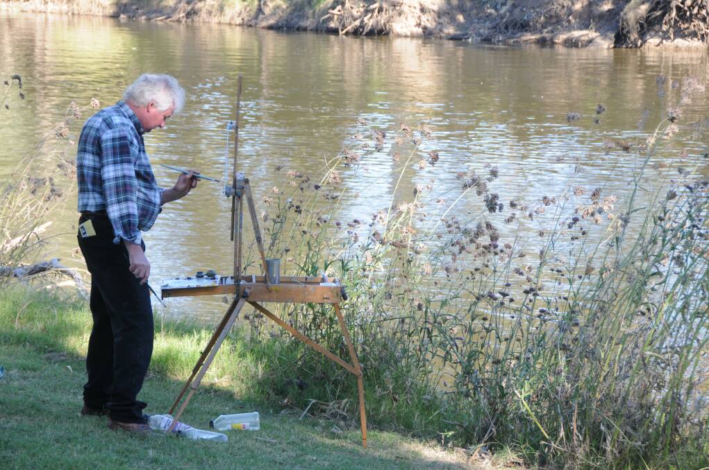 Ivan Newby, from Shepparton in Victoria, catches the Macquarie River scenes.