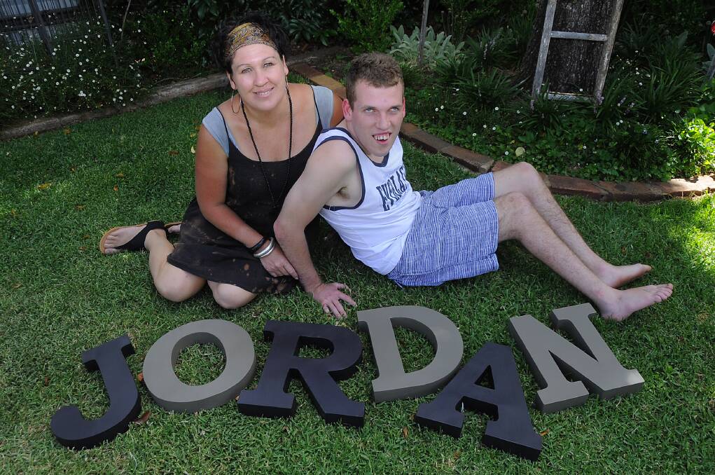 Denise Dent and her son Jordan Primmer will celebrate Jordan's 20th birthday today. Photo: BELINDA SOOLE