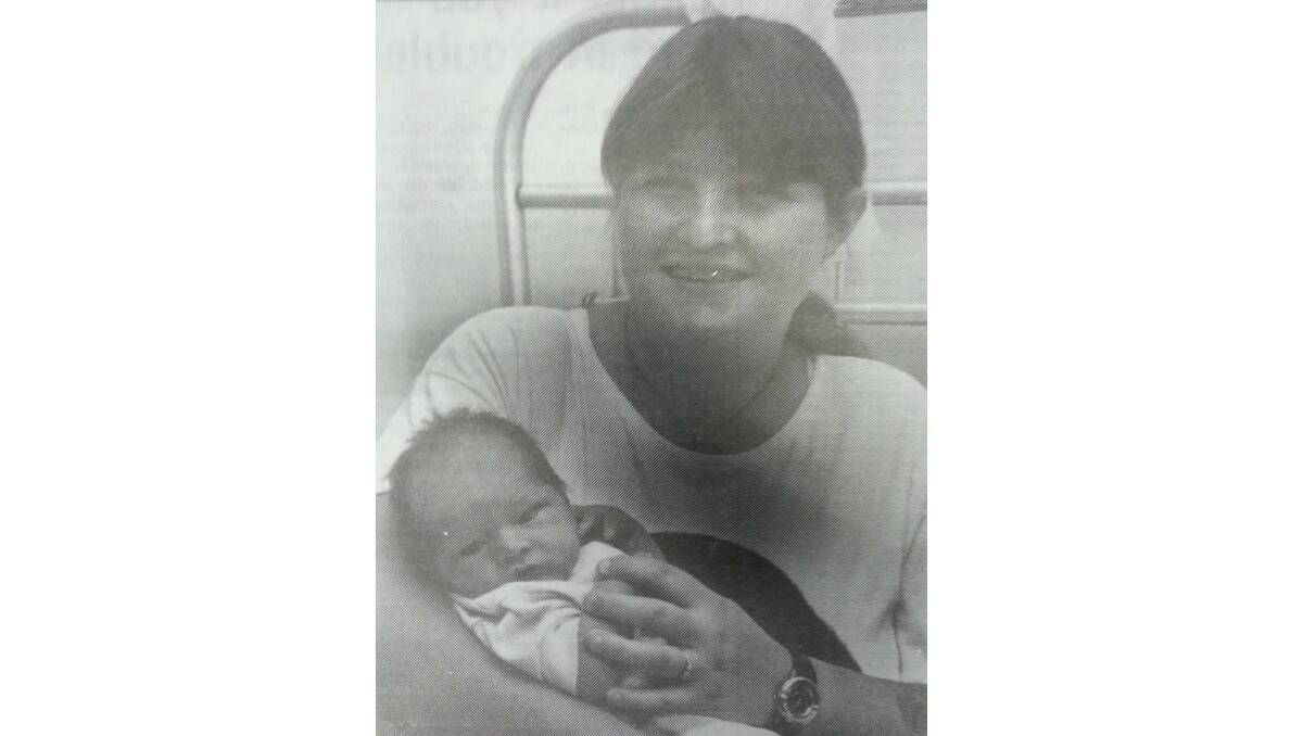 HAPPY 21st: Raylene Hibbert with her son George Michael.
