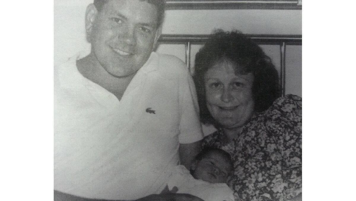 HAPPY 21st: Rick and Paula Crowe with their daughter Louise Jane