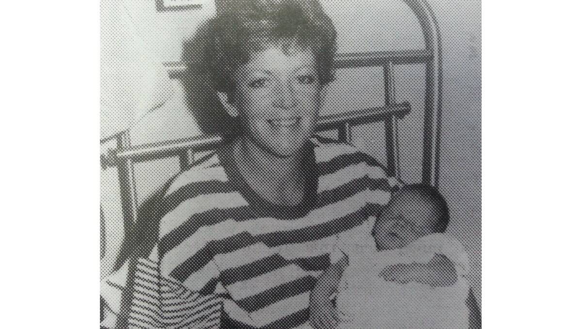 HAPPY 21st: Cheryl Tremain and her new daughter. 